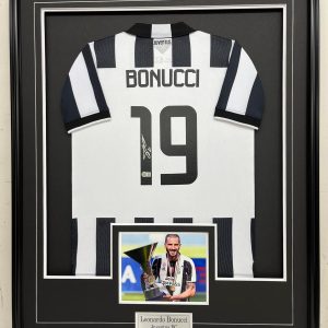 Leonardo Bonucci - Juventus FC - Framed Autographed Jersey