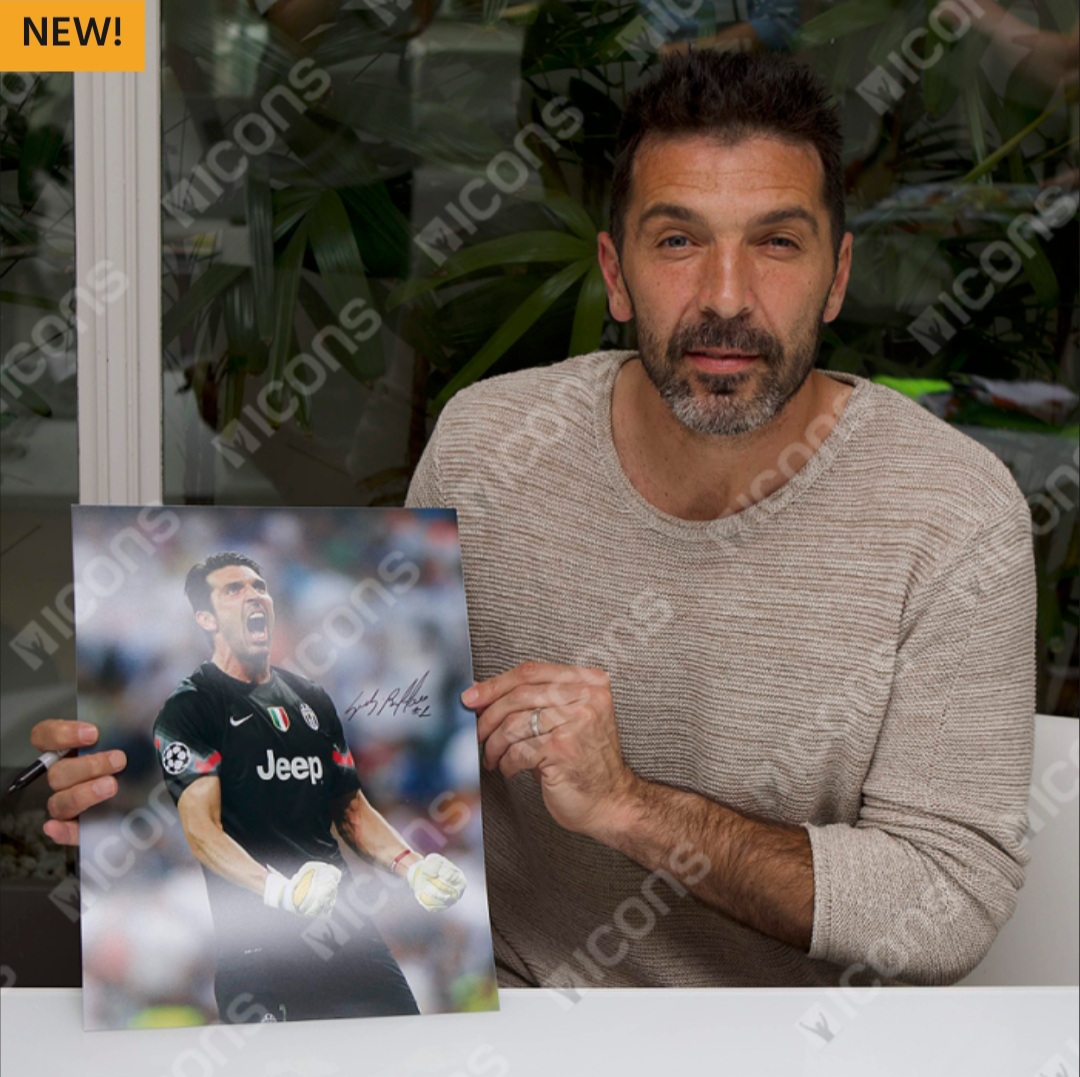 Gianluigi "GIGI" Buffon - Juventus - Framed Autographed Photo - Image 4
