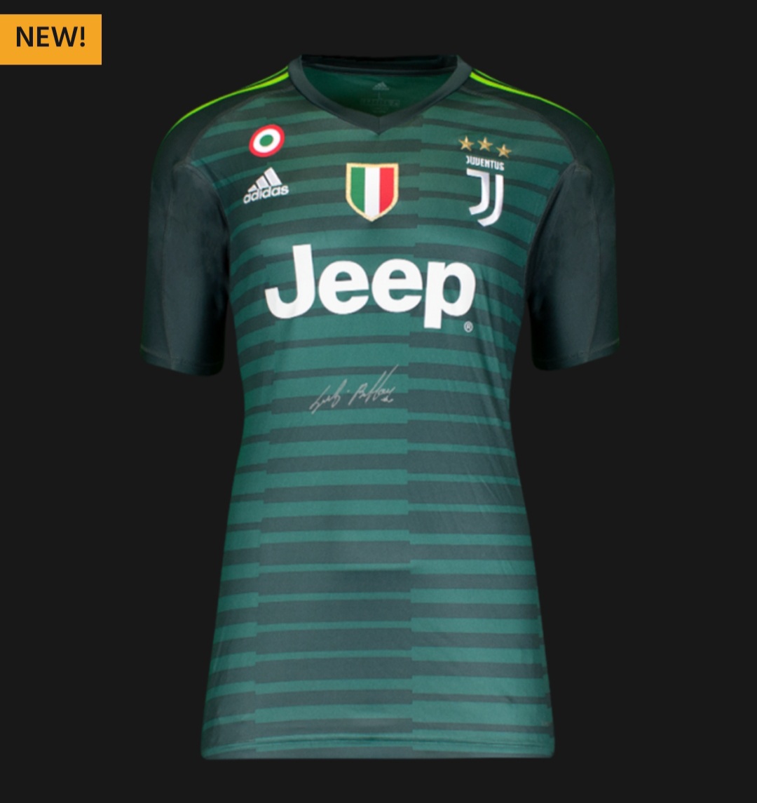 Gianluigi "GIGI" Buffon - Juventus FC - Framed Autographed Jersey - Image 2