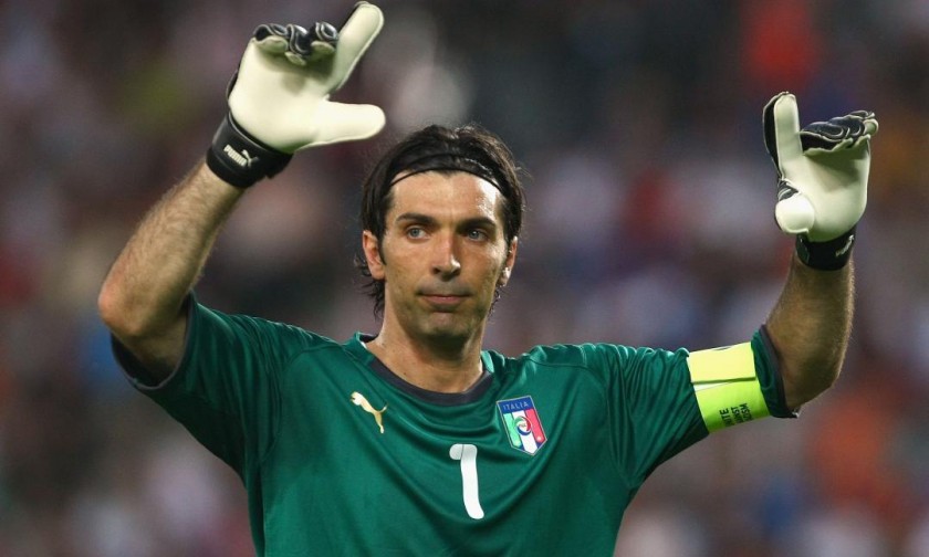 Gianluigi "GIGI" Buffon - Framed Autographed Goalkeeper Glove - Image 4