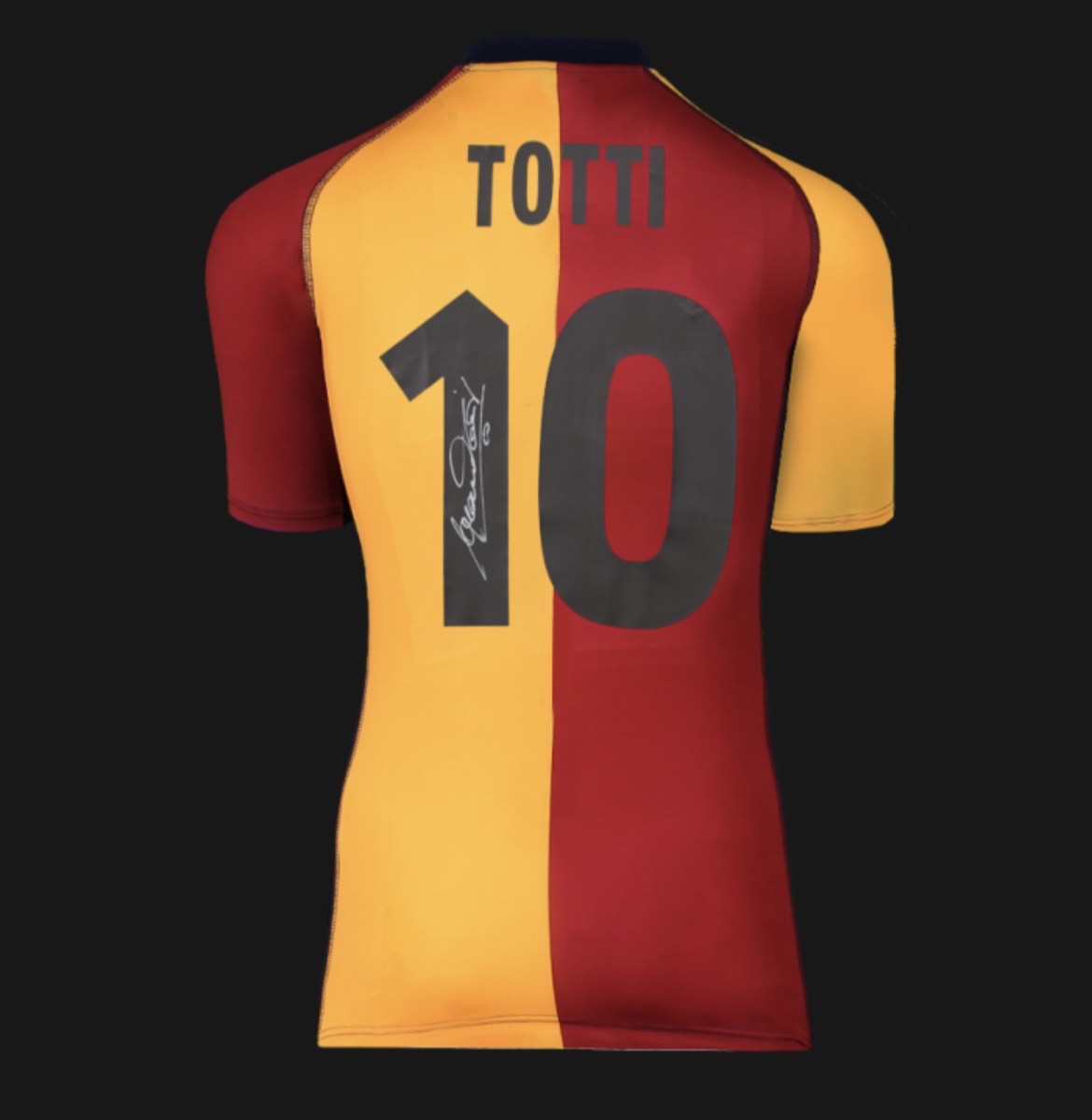 Francesco Totti - AS Roma - Autographed Framed Jersey - Image 3