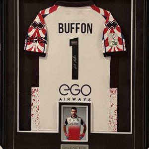 Gianluigi "GIGI" Buffon - Parma Calcio 1913 - Framed Autographed Jersey