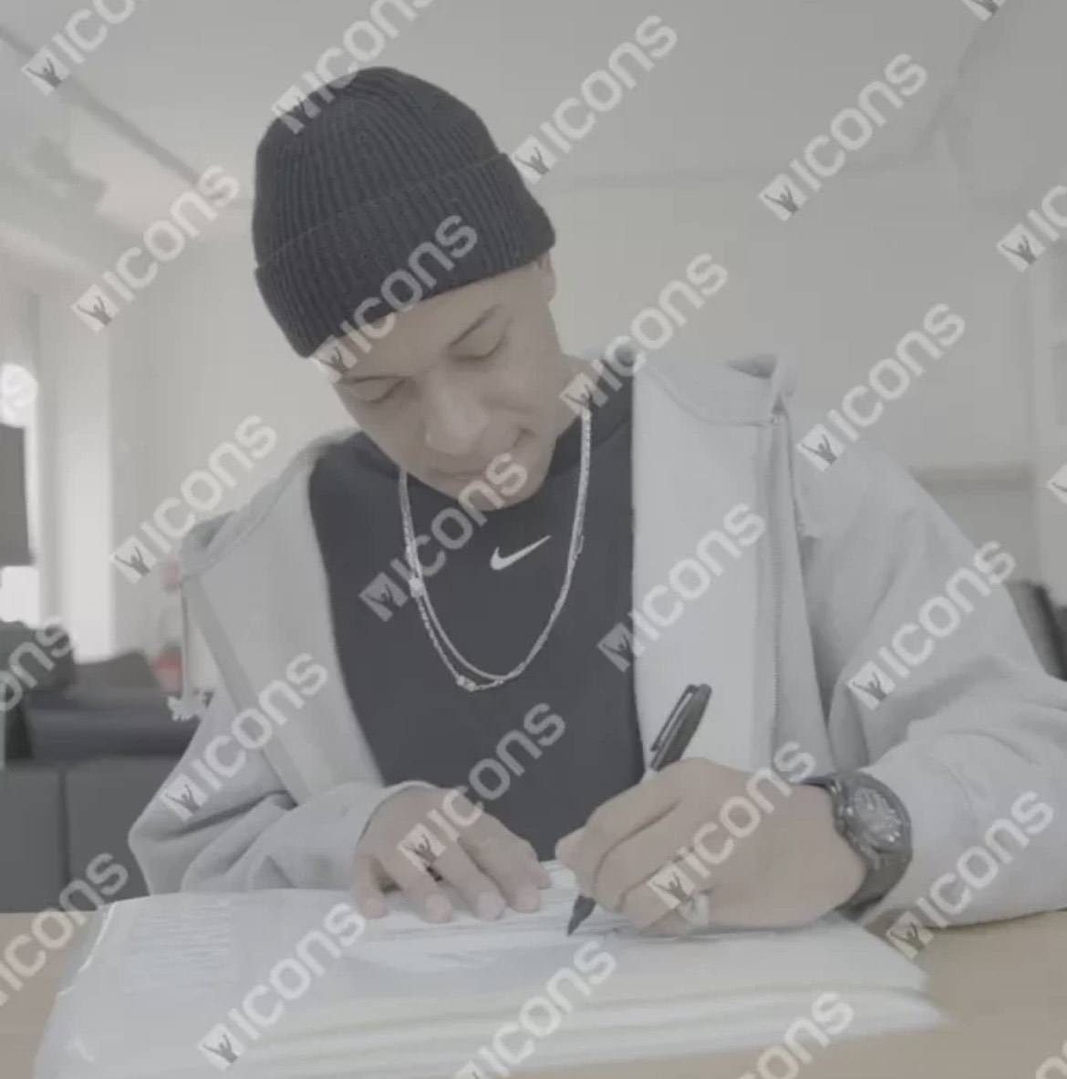 Kylian Mbappe - 2024 France National Team - Framed Autographed Jersey - Image 5