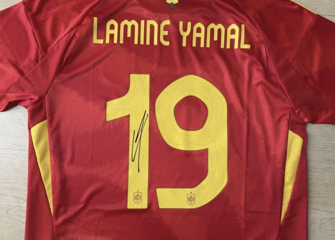 Lamine Yamal - Spain National Team - Framed Autographed Jersey - Image 2