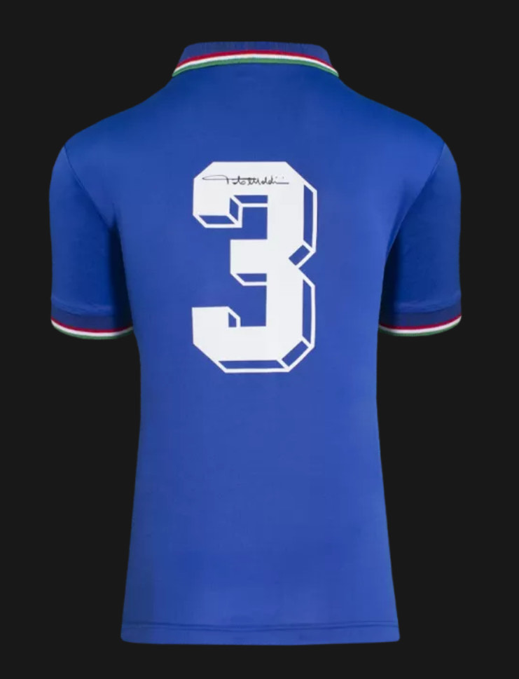 Paolo Maldini - Azzurri - Italy National Team - Autographed Framed Jersey - Image 2