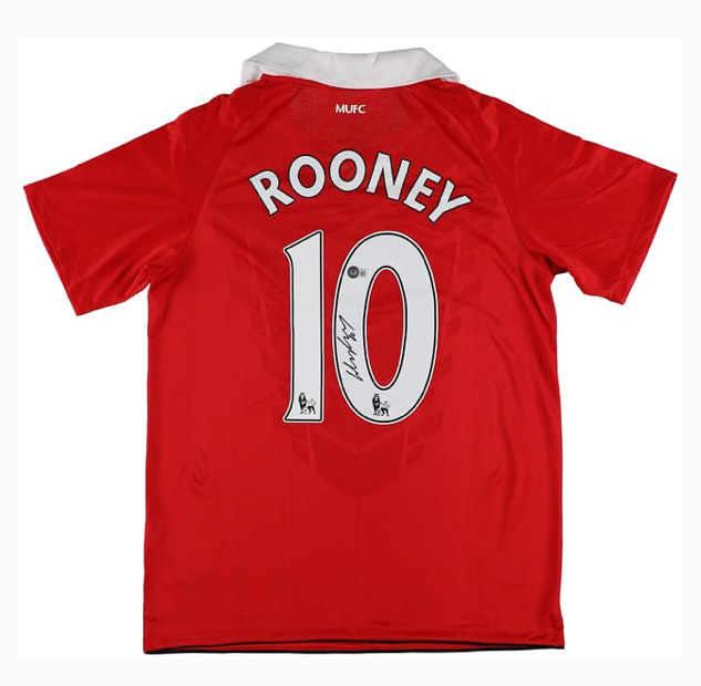 Wayne Rooney - Manchester United - Framed Autographed Jersey - Image 2