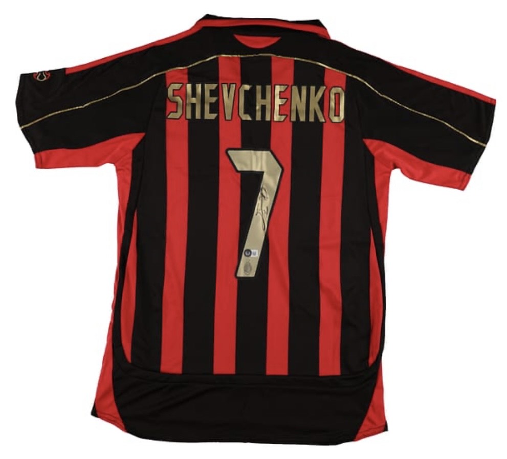 Andriy Shevchenko - AC Milan - Framed Autographed Jersey - Image 2