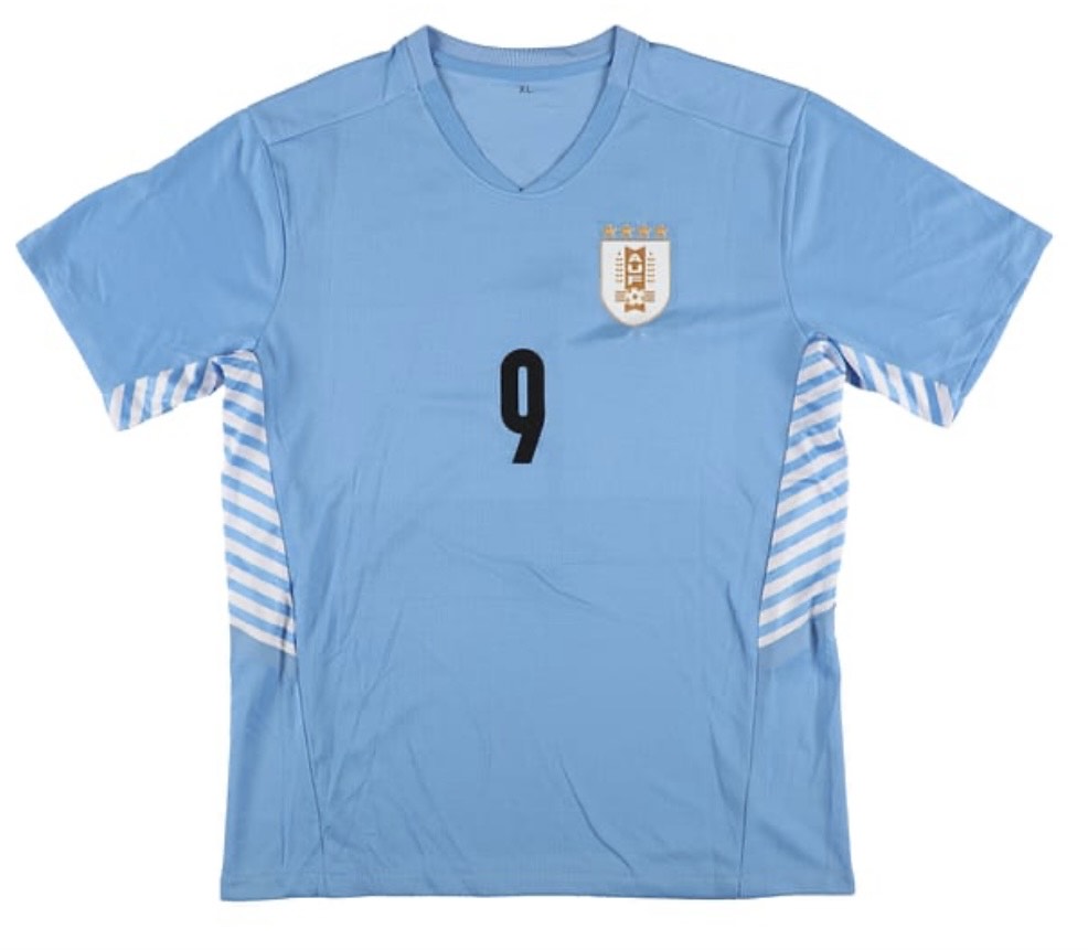 Luis Suarez - Uruguay National Team - Framed Autographed Jersey - Image 3