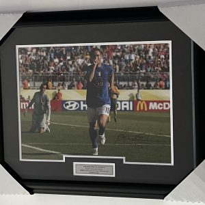 Francesco Totti - Azzurri - Italy National Team - Autographed Framed Photo