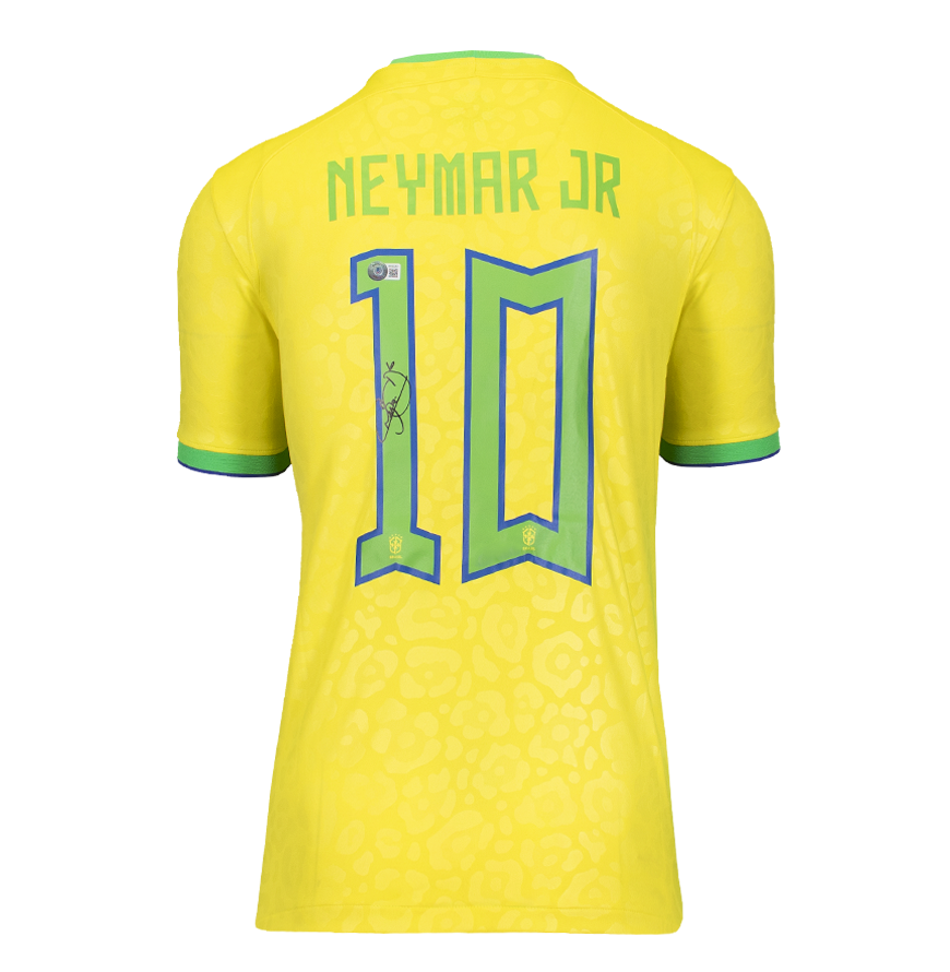 Neymar Jr. - Brazil National Team - Framed Autographed Jersey - Image 2