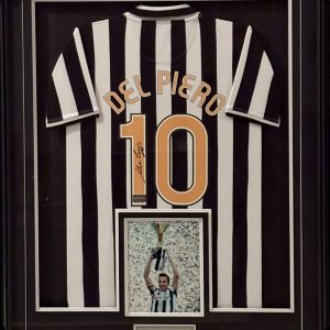 Alessandro Del Piero - Juventus FC - Framed Autographed Jersey