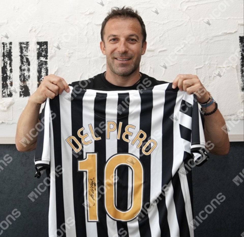 Alessandro Del Piero - Juventus FC - Framed Autographed Jersey - Image 3