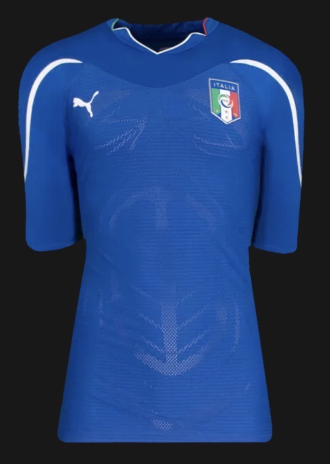 Andrea Pirlo - Azzurri - Italy National Team - Framed Autographed Jersey - Image 3