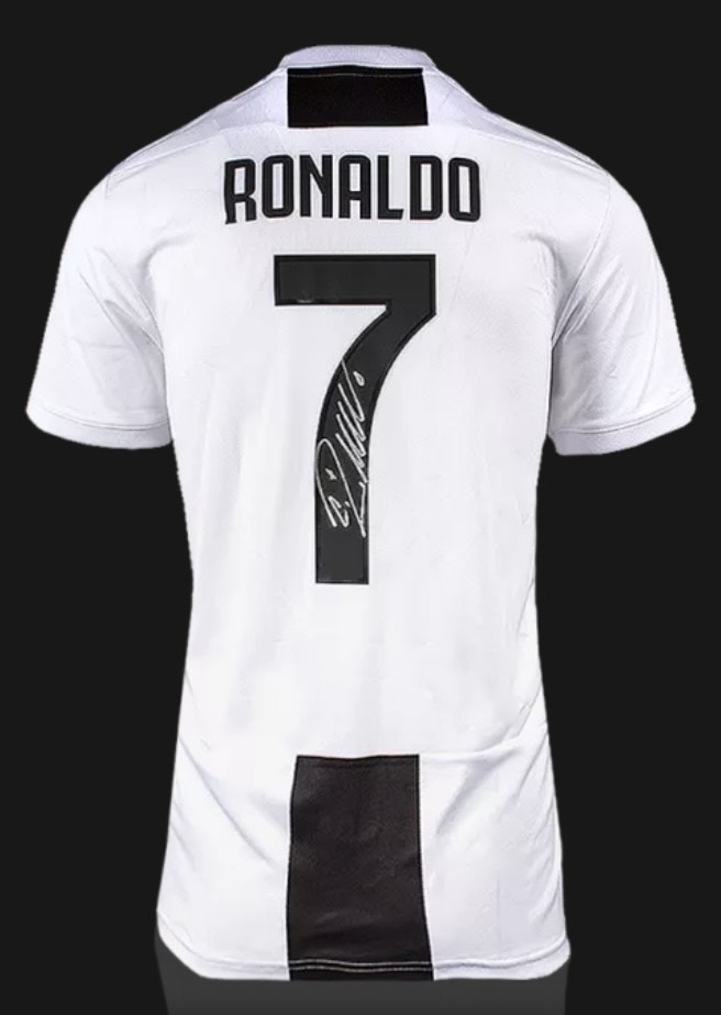Cristiano Ronaldo - Juventus FC - Framed Autographed Jersey - Image 3