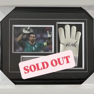 Gianluigi "GIGI" Buffon - Framed Autographed Goalkeeper Glove