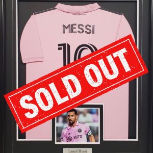 Lionel Messi - Inter Miami CF - 2022-2023 - Framed Autographed Jersey (Home)